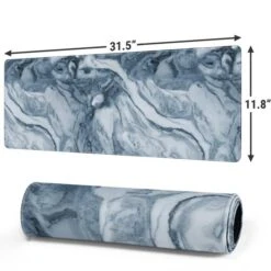 Ocean Blue Marble Gaming Mouse Pad -Skinit Store ocean blue marble large gaming mouse pad 1656100440 MSPMRBLLE06GAMGLG PR 02