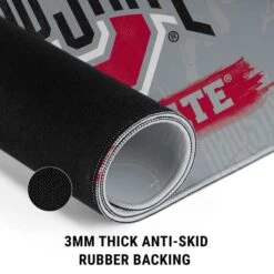 Ohio State University Distressed Logo Gaming Mouse Pad -Skinit Store ohio state distressed logo extra large gaming mouse pad 1666217524 MSPUNIOHS04GAMGXL PR 04