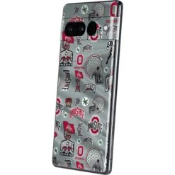 Ohio State University Pattern Google Pixel 7 Pro Skin -Skinit Store ohio state pattern google pixel 7 pro skin 1681909357 SKNUNIOHS03GPXL7P PR 02