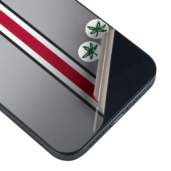 Ohio State University Buckeyes IPhone 14 Skin 5 Ohio State University Buckeyes IPhone 14 Skin - Image 3