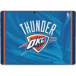 NBA Oklahoma City Thunder Blue Jersey Surface Pro 8 Skin