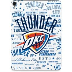 NBA Oklahoma City Thunder Historic Blast Apple IPad Pro Skin