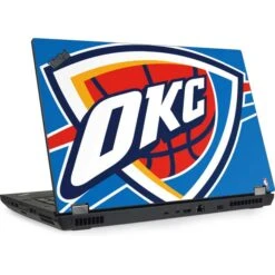 NBA Oklahoma City Thunder Large Logo Lenovo ThinkPad Skin