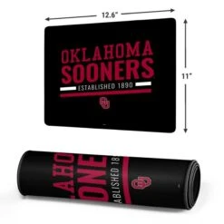 University Of Oklahoma Sooners Est 1890 Gaming Mouse Pad