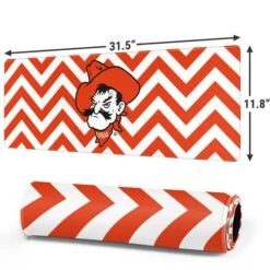 Oklahoma State University Chevron Print Gaming Mouse Pad -Skinit Store oklahoma state chevron print large gaming mouse pad 1711650797 MSPCLGFML37GAMGLG PR 02