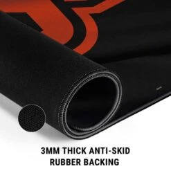 Oklahoma State University Jersey Gaming Mouse Pad -Skinit Store oklahoma state jersey extra large gaming mouse pad 1711650797 MSPCLGMLE07GAMGXL PR 04