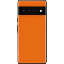 Orange Solid Google Pixel 6 Pro Skin