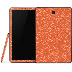 Orange Spots Samsung Galaxy Tab Skin