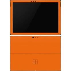 Orange Solid Surface Pro 6 Skin