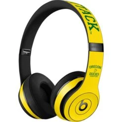 University Of Oregon Ducks Quack Attack Beats Solo 3 Wireless Skin -Skinit Store oregon ducks quack attack beats solo 3 wireless skin 1747165130 SKNOGDCKS18BTSSW3 PR 03