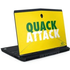 University Of Oregon Quack Attack Dell Alienware Skin