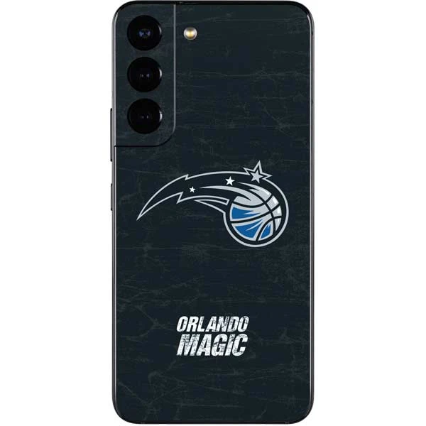NBA Orlando Magic Black Secondary Logo Galaxy S22 Skin 3 NBA Orlando Magic Black Secondary Logo Galaxy S22 Skin