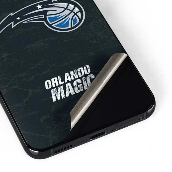 NBA Orlando Magic Black Secondary Logo Galaxy S22 Skin 6 NBA Orlando Magic Black Secondary Logo Galaxy S22 Skin - Image 4