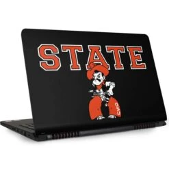 Oklahoma State University OSU Cowboys Orange Dell Inspiron Skin
