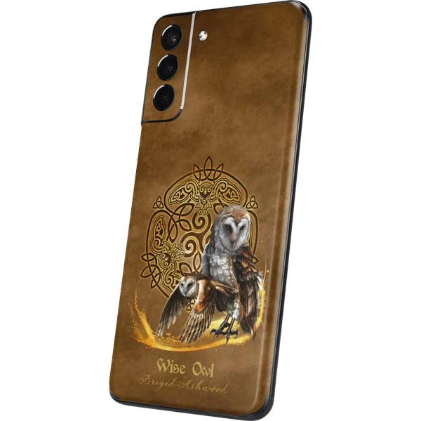 Brigid Ashwood Owl Celtic Knot Galaxy S21 5G Skin 4 Brigid Ashwood Owl Celtic Knot Galaxy S21 5G Skin - Image 2