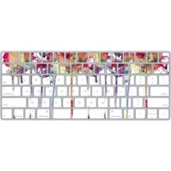 Painted Flowers Magic Keyboard Skin