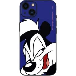 Looney Tunes Pepe Le Pew Zoomed In IPhone 14 Plus Skin