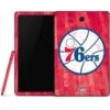 NBA Philadelphia 76ers Hardwood Classics Samsung Galaxy Tab Skin -Skinit Store philadelphia 76ers hardwood classics galaxy tab s4 2018 skin 1535586559 SKNHWCP7602SGTBS4 PR 01