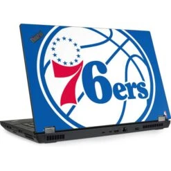 NBA Philadelphia 76ers Large Logo Lenovo ThinkPad Skin