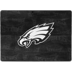 NFL Philadelphia Eagles Black & White Surface Pro 8 Skin