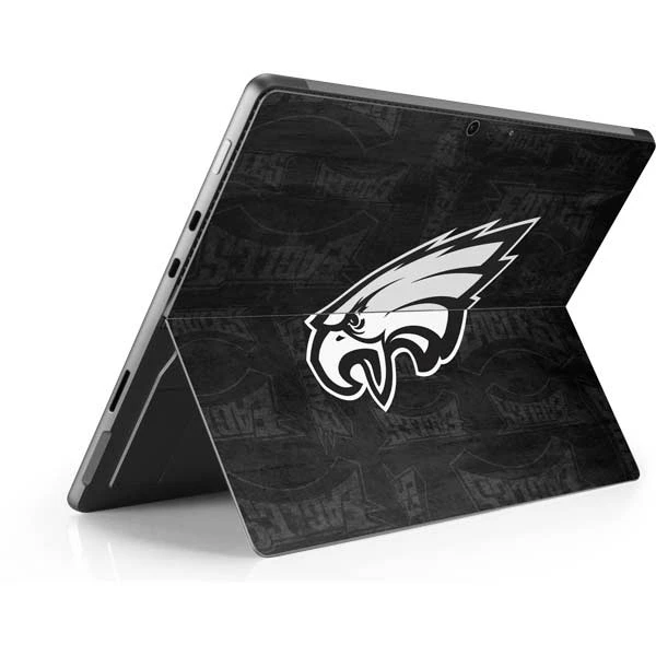 NFL Philadelphia Eagles Black & White Surface Pro 8 Skin 5 NFL Philadelphia Eagles Black & White Surface Pro 8 Skin - Image 3