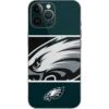 NFL Philadelphia Eagles Zone Block IPhone 15 Pro Max Skin -Skinit Store philadelphia eagles zone block iphone 15 pro max skin 1694187118 SKNNFLECR26IP15PM PR 01