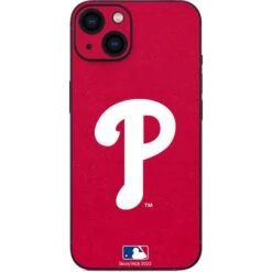 MLB Philadelphia Phillies - Solid Distressed IPhone 14 Plus Skin