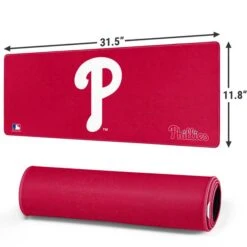 MLB Philadelphia Phillies - Solid Distressed Gaming Mouse Pad -Skinit Store philadelphia phillies solid distressed large gaming mouse pad 1678312954 MSPMLBPHP15GAMGLG PR 02