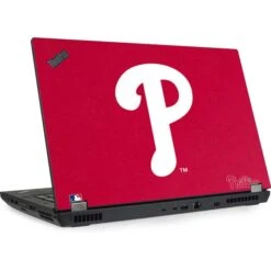MLB Philadelphia Phillies - Solid Distressed Lenovo ThinkPad Skin