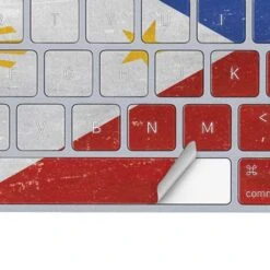 Philippines Flag Distressed Magic Keyboard Skin -Skinit Store philippines flag distressed magic keyboard skin 1616707003 SKNFLGDISX7AMKBDX PR 04