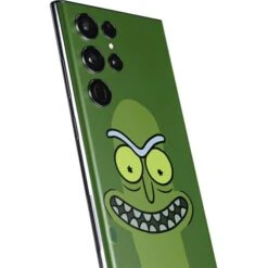Adult Swim Rick And Morty Pickle Rick Galaxy S22 Ultra Skin -Skinit Store pickle rick galaxy s22 ultra skin 1661284720 SKNRCKMRT02GLX22U PR 03