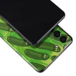 Adult Swim Rick And Morty Pickle Rick Pattern Galaxy S21 5G Skin -Skinit Store pickle rick pattern galaxy s21 5g skin 1661284653 SKNRCKMRT04GLXY21 PR 03
