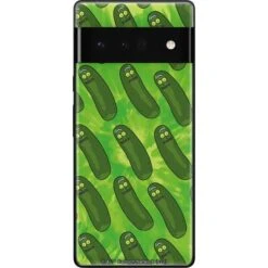 Adult Swim Rick And Morty Pickle Rick Pattern Google Pixel 6 Pro Skin