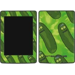 Adult Swim Rick And Morty Pickle Rick Pattern Amazon Kindle Skin