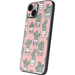 Pink Cactus IPhone 15 Skin -Skinit Store pink cactus iphone 15 skin 1694705040 SKNDSPRNG04IPHN15 PR 02