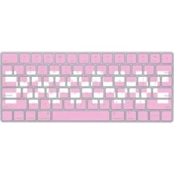 Pink Checkerboard Magic Keyboard Skin