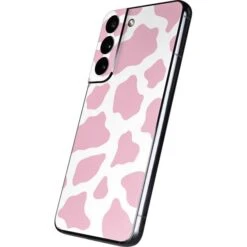 Pink Cow Print Galaxy S22 Skin -Skinit Store pink cow print galaxy s22 skin 1646266069 SKNPTTRNS06GLXY22 PR 02