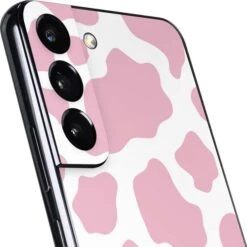 Pink Cow Print Galaxy S22 Skin -Skinit Store pink cow print galaxy s22 skin 1646266069 SKNPTTRNS06GLXY22 PR 03