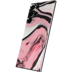 Pink Marble Ink Galaxy S22 Ultra Skin 7 Pink Marble Ink Galaxy S22 Ultra Skin -Skinit Store pink marble ink galaxy s22 ultra skin 1646439206 SKNMRBINK05GLX22U PR 02