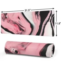 Pink Marble Ink Gaming Mouse Pad -Skinit Store pink marble ink large gaming mouse pad 1656100441 MSPMRBINK05GAMGLG PR 02