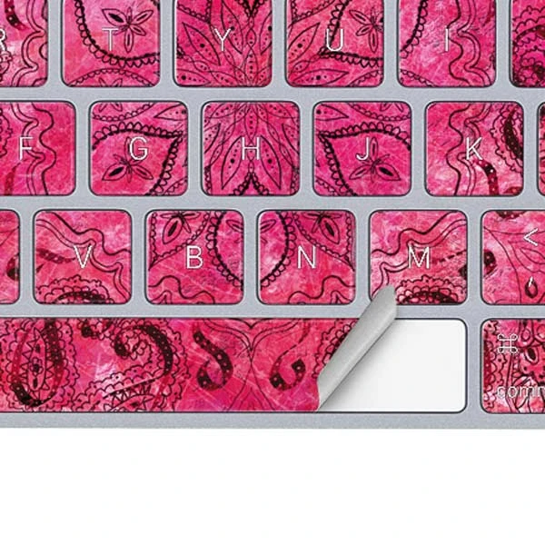 Pink Zen Ginseng Magic Keyboard Skin 6 Pink Zen Ginseng Magic Keyboard Skin - Image 4