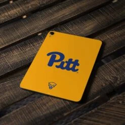 University Of Pittsburgh Pitt Panthers Yellow Apple IPad Pro Skin 9 University Of Pittsburgh Pitt Panthers Yellow Apple IPad Pro Skin -Skinit Store pitt panthers yellow ipad pro 11in 2018 2019 skin 1680874269 SKNUNPITT03IPRO11 PR 04