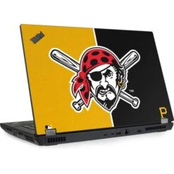 MLB Pittsburgh Pirates Split Lenovo ThinkPad Skin