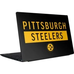 NFL Pittsburgh Steelers Black Performance Series Dell Vostro Skin