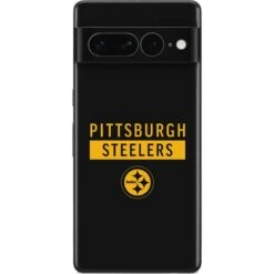 NFL Pittsburgh Steelers Black Performance Series Google Pixel 7 Pro Skin