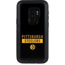 NFL Pittsburgh Steelers Black Performance Series Otterbox Defender Galaxy Skin