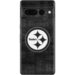 NFL Pittsburgh Steelers Black & White Google Pixel 7 Pro Skin