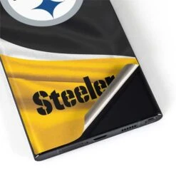 NFL Pittsburgh Steelers Galaxy S22 Ultra Skin -Skinit Store pittsburgh steelers galaxy s22 ultra skin 1646439149 SKNNFLPIT02GLX22U PR 04