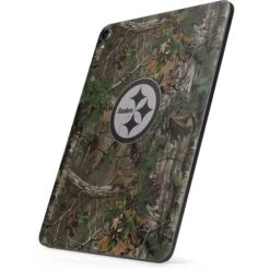 NFL Pittsburgh Steelers Realtree Xtra Green Camo Apple IPad Pro Skin -Skinit Store pittsburgh steelers realtree xtra green camo ipad pro 11in 2018 skin 1542248875 SKNRTFNFL26IPRO11 PR 02