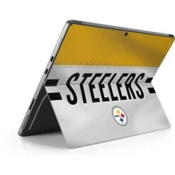 NFL Pittsburgh Steelers White Striped Surface Pro 8 Skin -Skinit Store pittsburgh steelers white striped surface pro 8 skin 1647460815 SKNNFLWHT25MSSRP8 PR 03